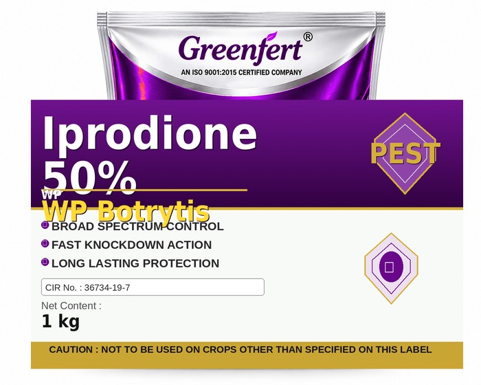 Iprodione 50% WP Botrytis — BOTRYTIS packaging bag