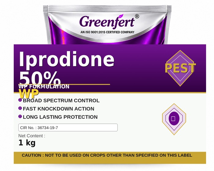 Iprodione 50% WP — WP packaging bag