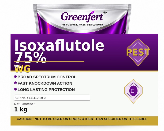 Isoxaflutole 75% WG — WG packaging bag