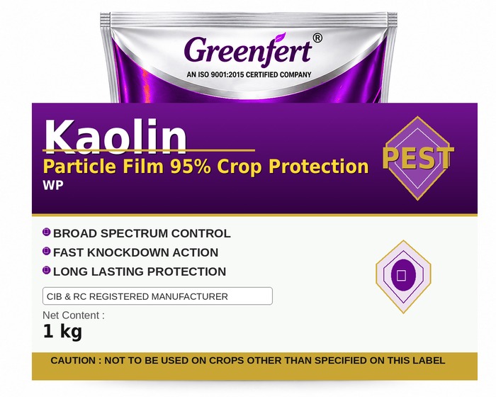 Kaolin Particle Film 95% Crop Protection — PROTECTION packaging bag