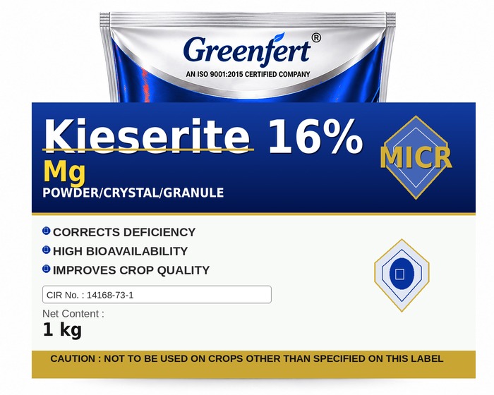 Greenfert Kieserite 16% Mg — MG packaging bag