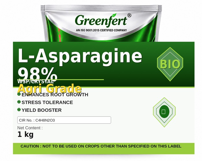 Greenfert L-Asparagine 98% Agri Grade — GRADE packaging bag