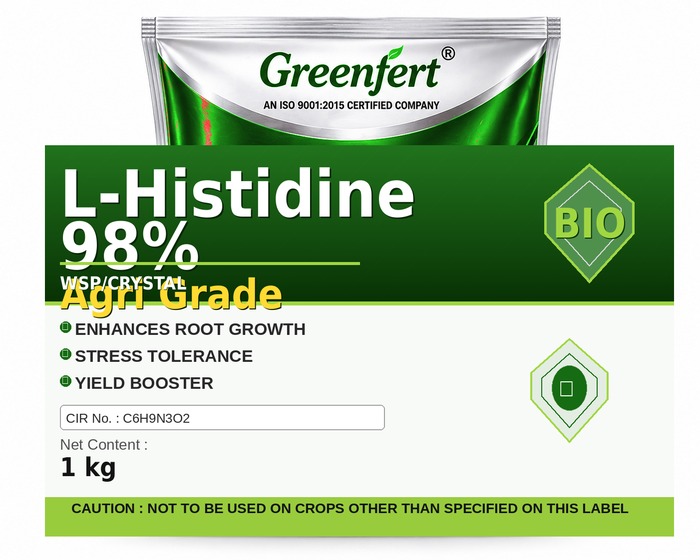 Greenfert L-Histidine 98% Agri Grade — GRADE packaging bag