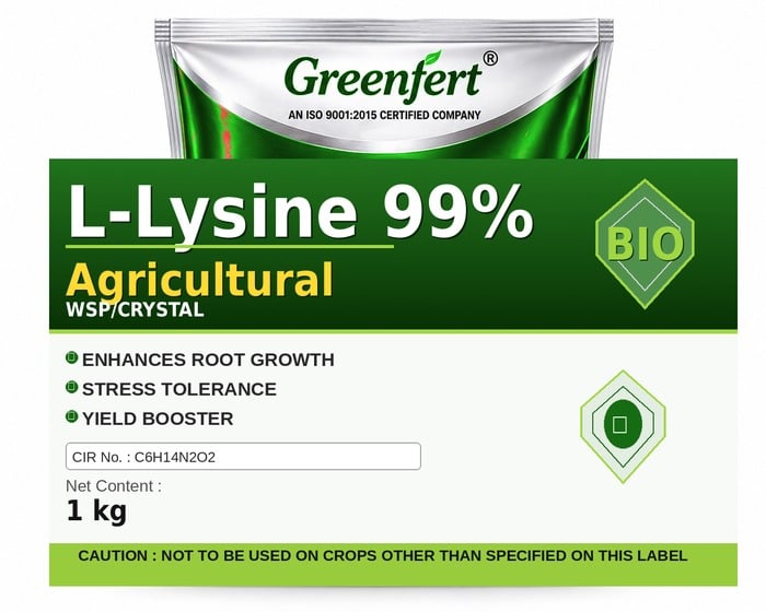 Greenfert L-Lysine 99% Agricultural — AGRICULTURAL packaging bag