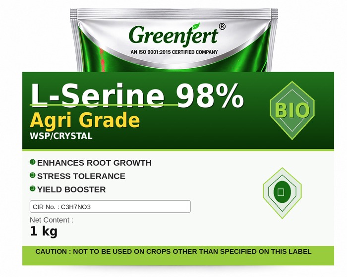 Greenfert L-Serine 98% Agri Grade — GRADE packaging bag