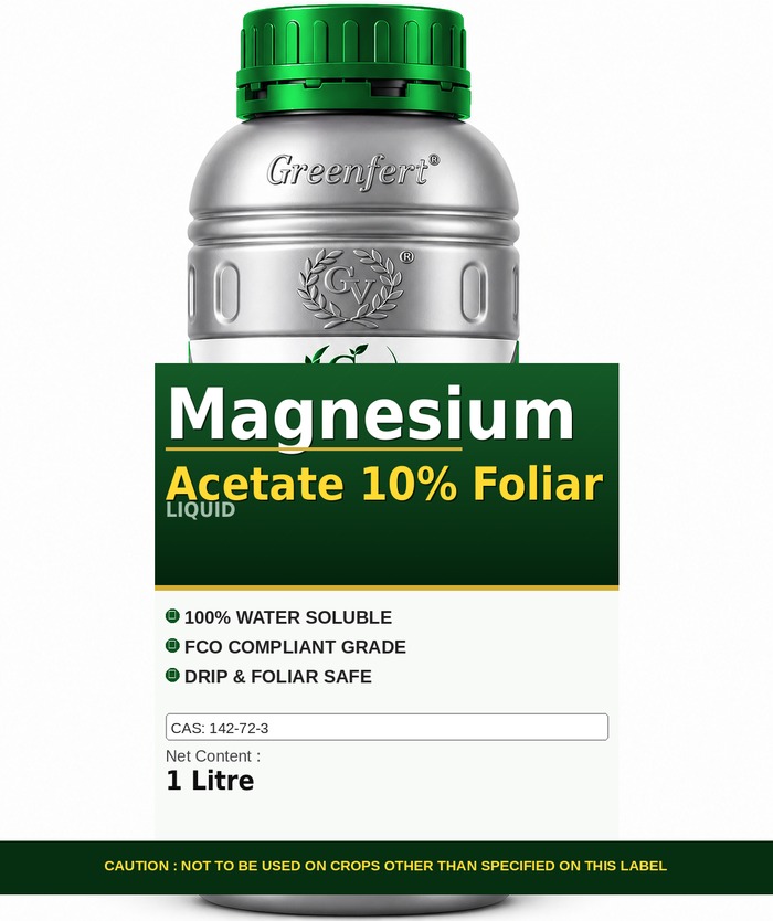 Greenfert Magnesium 10% Foliar — bottle packaging