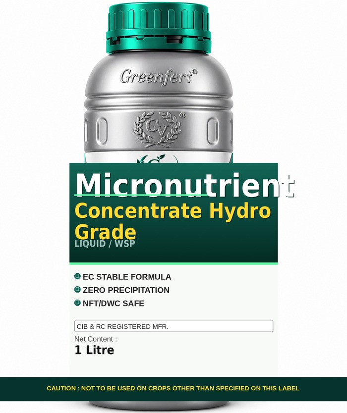 Greenfert Micronutrient Concentrate Hydro Grade — GRADE packaging bag