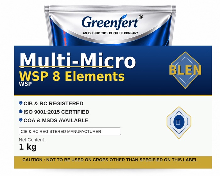 Greenfert Multi-Micro WSP 8 Elements — ELEMENTS packaging bag