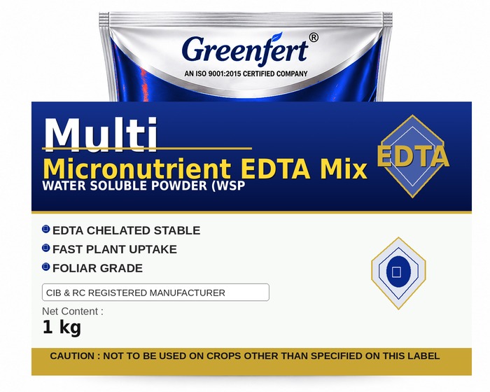 Greenfert Multi Micronutrient EDTA Mix — MIX packaging bag
