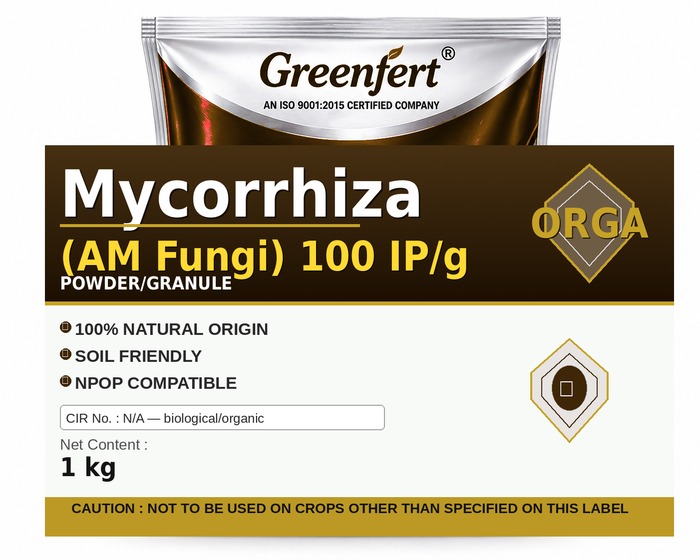 Greenfert Mycorrhiza (AM Fungi) 100 IP/g — G packaging bag