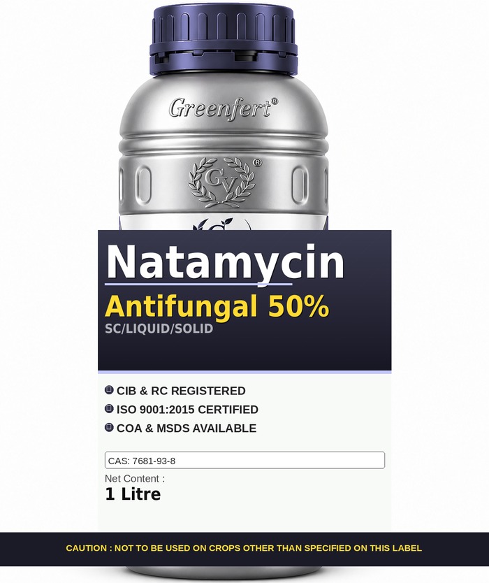 Greenfert Natamycin Antifungal 50% — 50 packaging bag