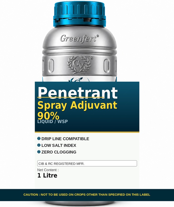 Greenfert Penetrant Spray Adjuvant 90% — 90 packaging bag