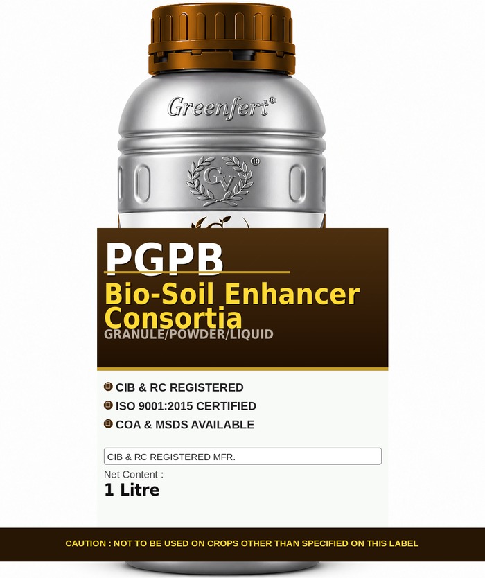 Greenfert PGPB Bio-Soil Enhancer Consortia — CONSORTIA packaging bag
