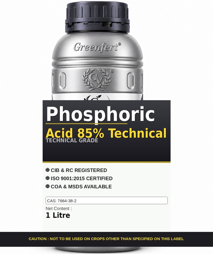 Phosphoric Acid 85% Technical — technical grade jar