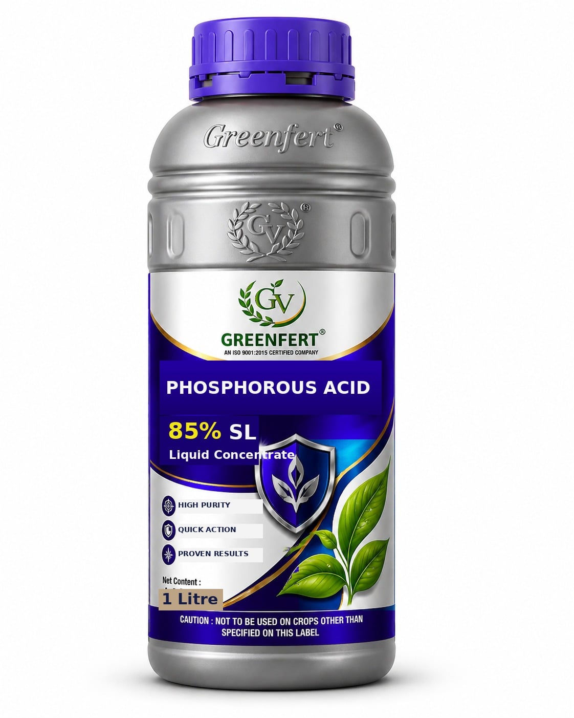 Greenfert Phosphorous Acid 85% SL packaging
