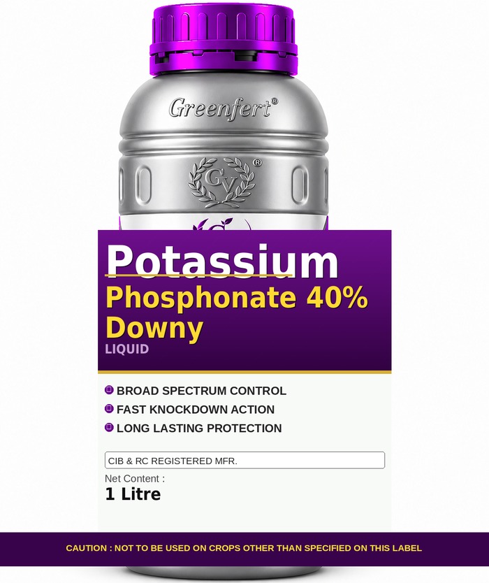 Potassium Phosphonate 40% Downy — bottle packaging