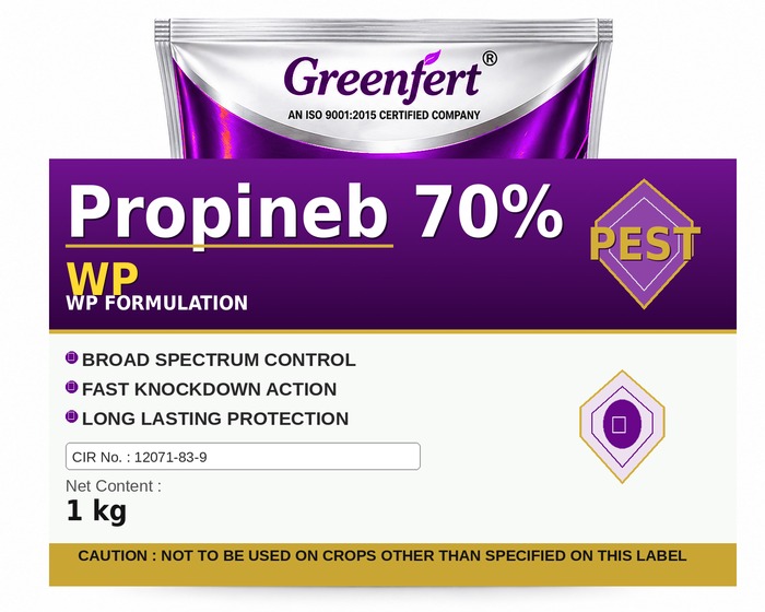 Propineb 70% WP — WP packaging bag