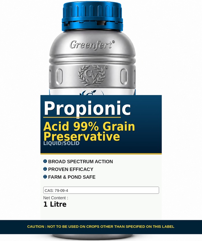 Propionic Acid 99% Grain Preservative — PRESERVATIVE packaging bag