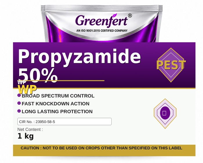 Propyzamide 50% WP — WP packaging bag