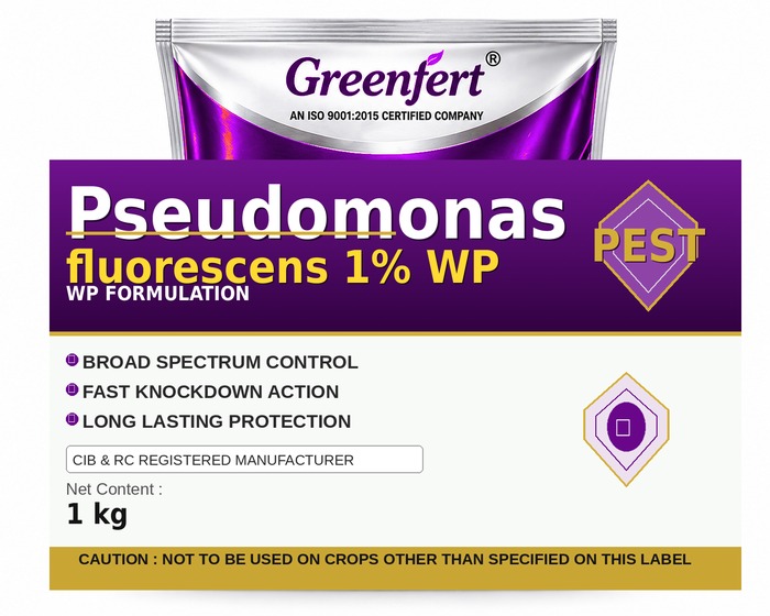 Pseudomonas fluorescens 1% WP — WP packaging bag