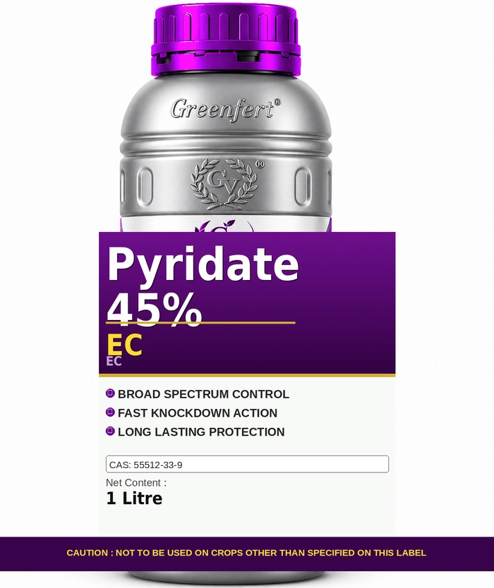 Pyridate 45% EC — bottle packaging
