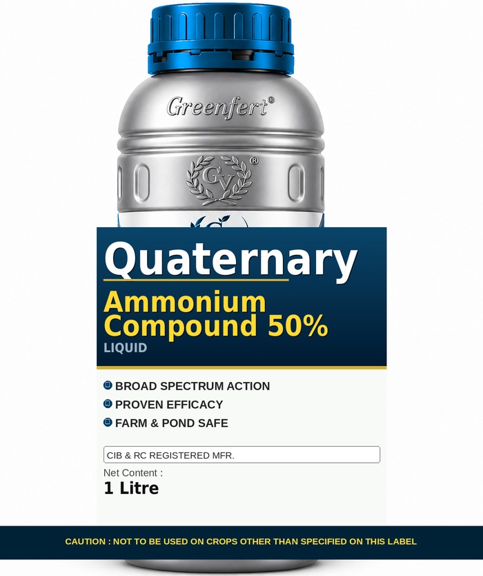 Quaternary Ammonium Compound 50% — bottle packaging