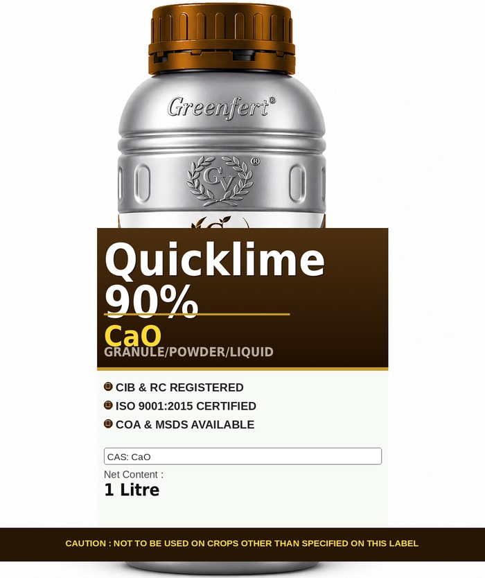Greenfert Quicklime 90% CaO — CAO packaging bag