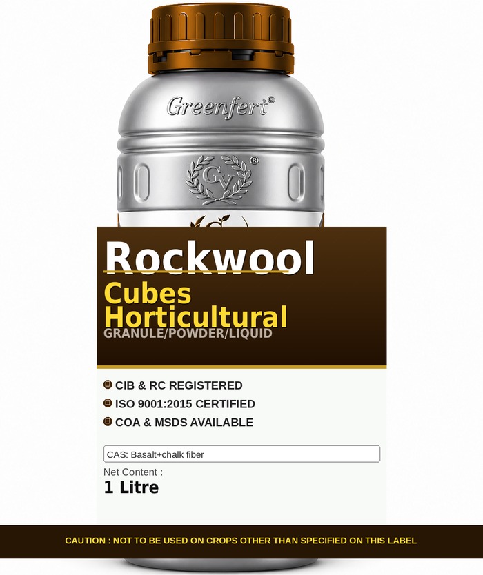 Greenfert Rockwool Cubes Horticultural — HORTICULTURAL packaging bag