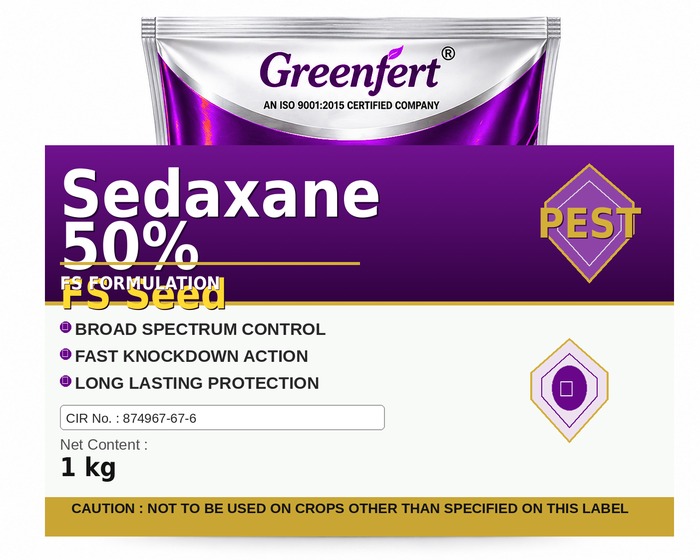 Sedaxane 50% FS Seed — bottle packaging