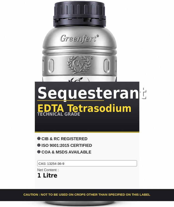 Sequesterant EDTA Tetrasodium — technical grade jar