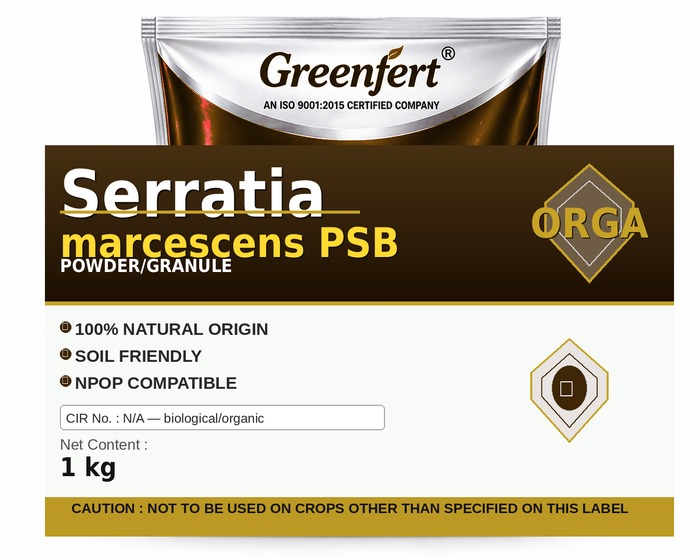 Greenfert Serratia marcescens PSB — PSB packaging bag