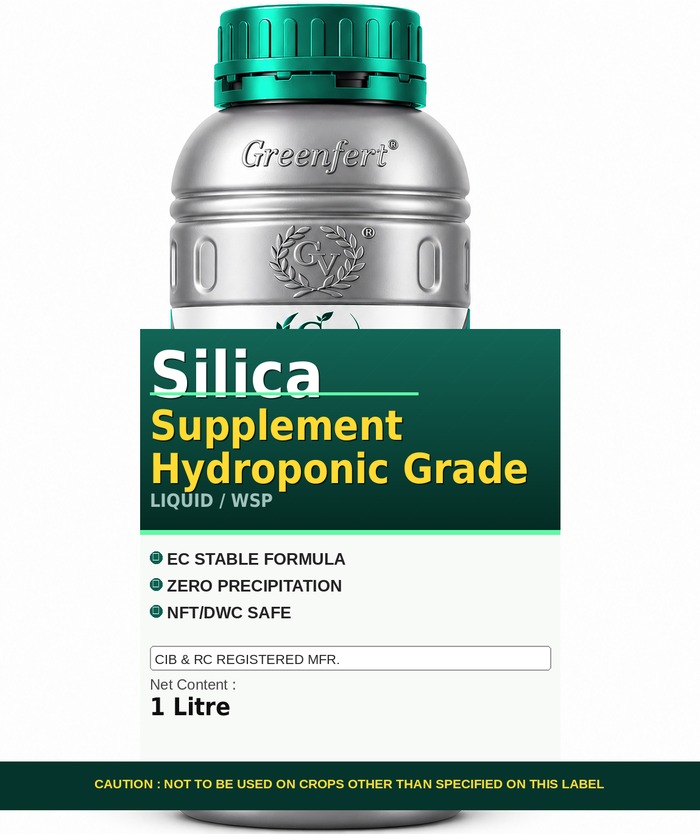 Greenfert Silica Supplement Hydroponic Grade — GRADE packaging bag