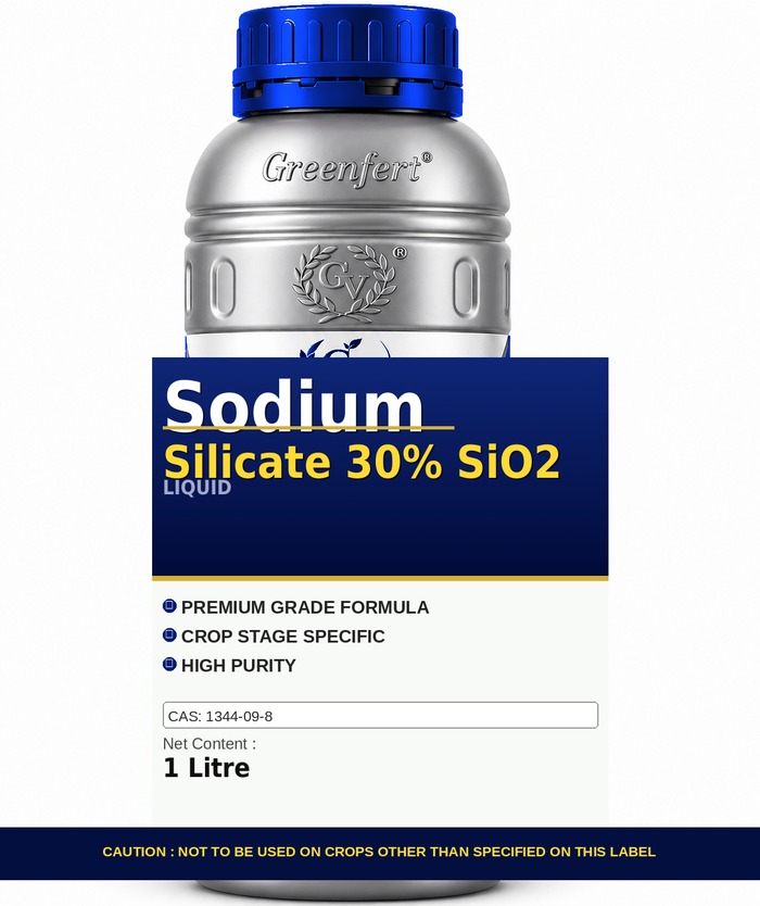 Greenfert Sodium Silicate 30% SiO2 — bottle packaging