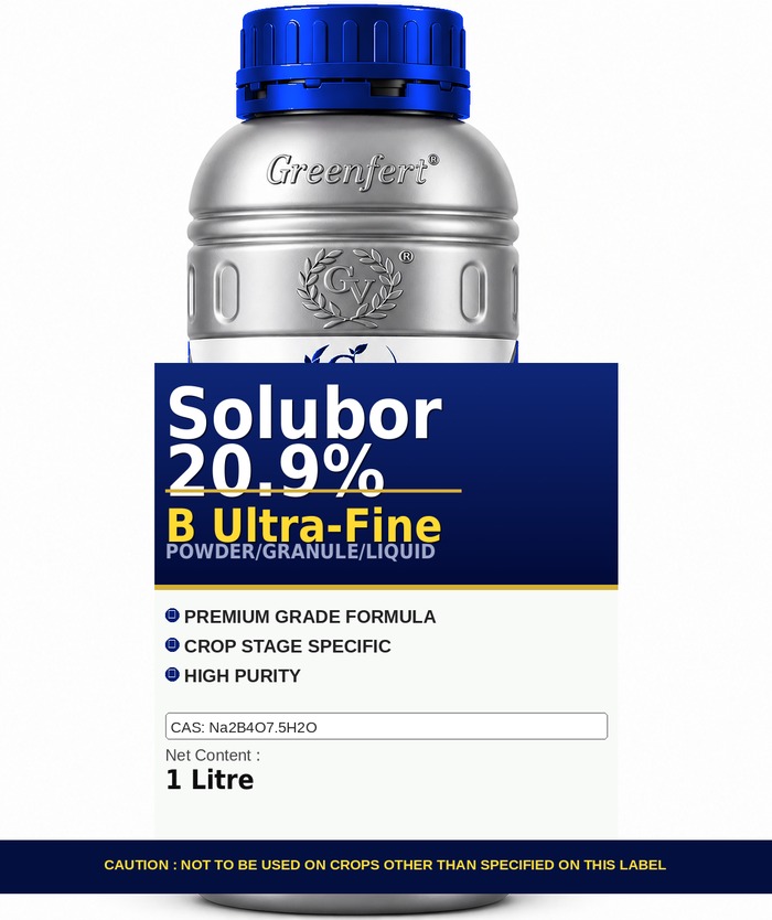 Greenfert Solubor 20.9% B Ultra-Fine — FINE packaging bag