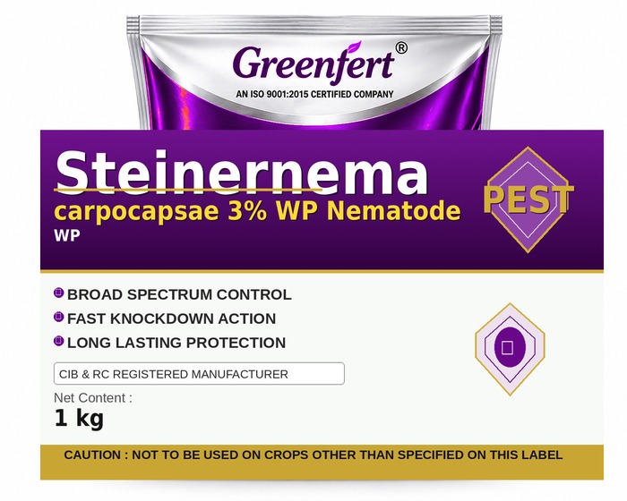 Steinernema carpocapsae 3% WP Nematode — NEMATODE packaging bag