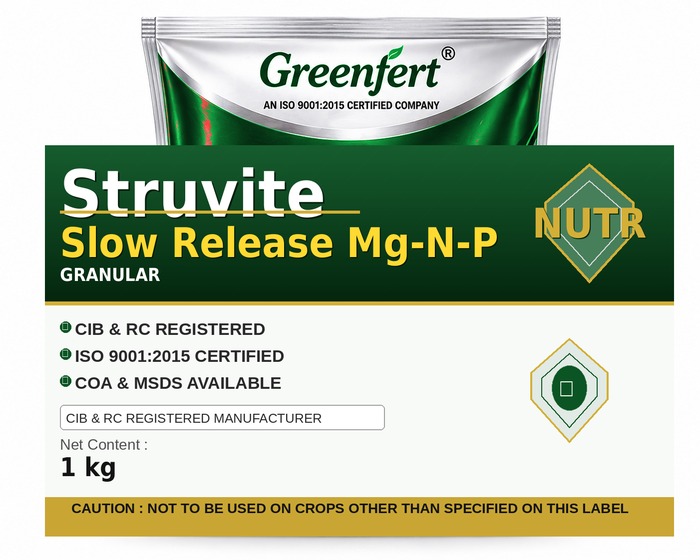 Greenfert Struvite Slow Release Mg-N-P — bottle packaging