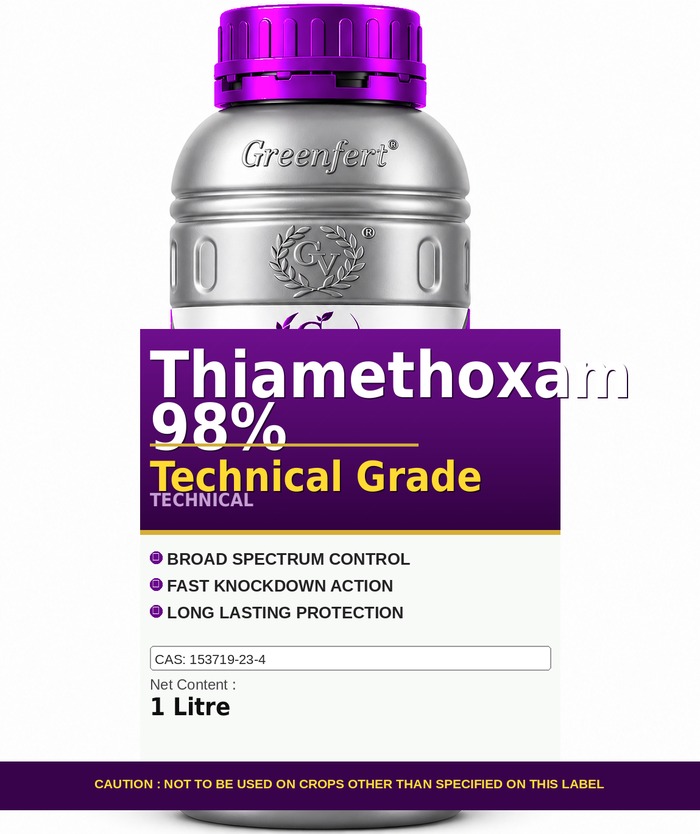 Thiamethoxam 98% Technical Grade — technical grade jar