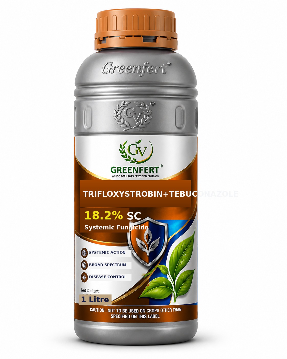 Trifloxystrobin+Tebuconazole 18.2%+13.7% SC packaging