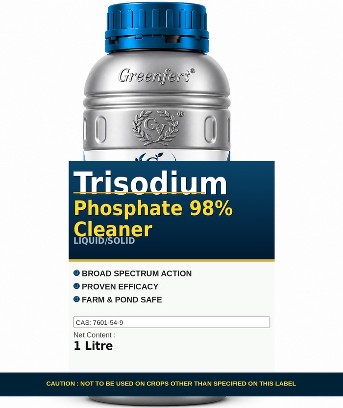 Trisodium Phosphate 98% Cleaner — CLEANER packaging bag