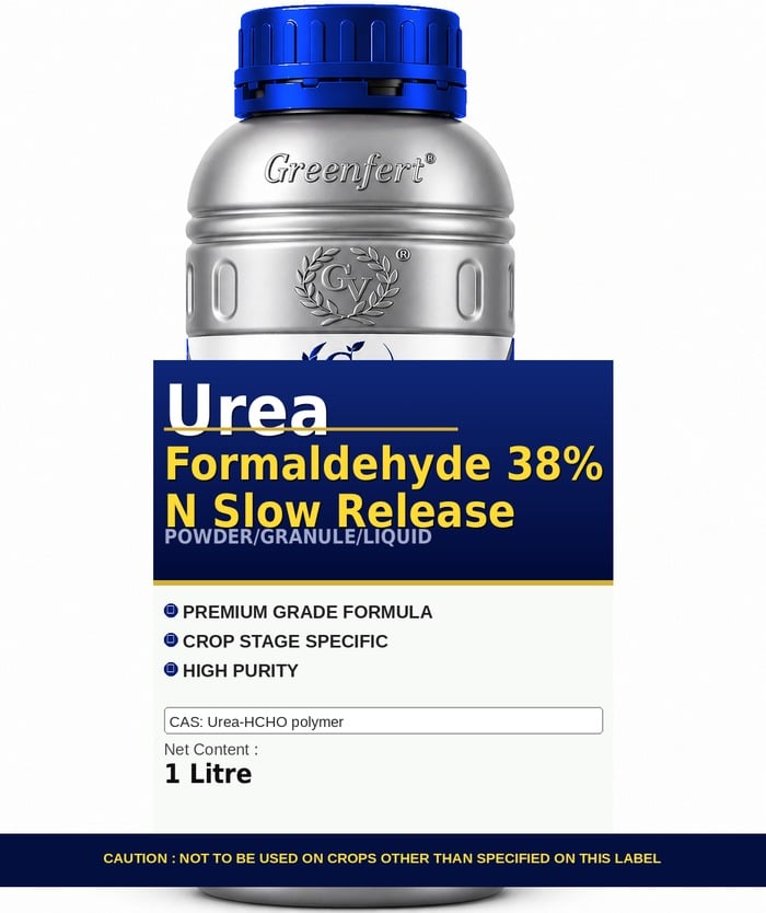 Greenfert Urea Formaldehyde 38% N Slow Release — RELEASE packaging bag