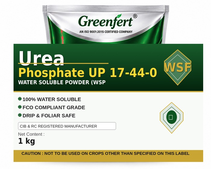 Greenfert Urea Phosphate UP 17-44-0 — 0 packaging bag