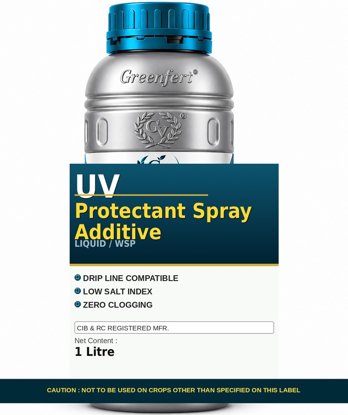 Greenfert UV Protectant Spray Additive — ADDITIVE packaging bag