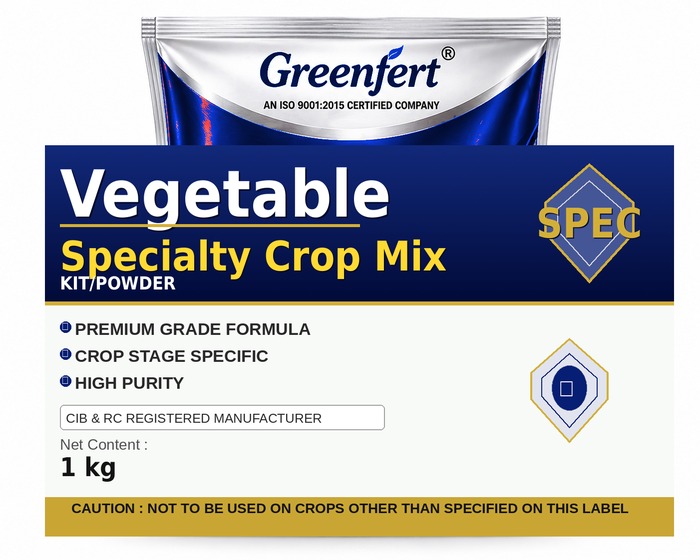 Greenfert Vegetable Specialty Crop Mix — MIX packaging bag