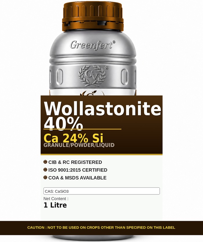 Greenfert Wollastonite 40% Ca 24% Si — SI packaging bag