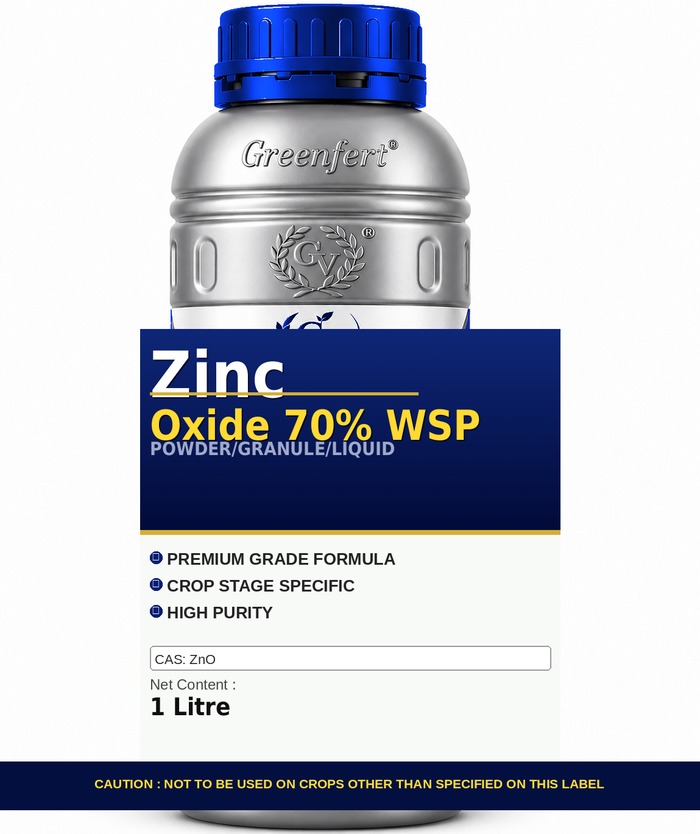Greenfert Zinc Oxide 70% WSP — WSP packaging bag